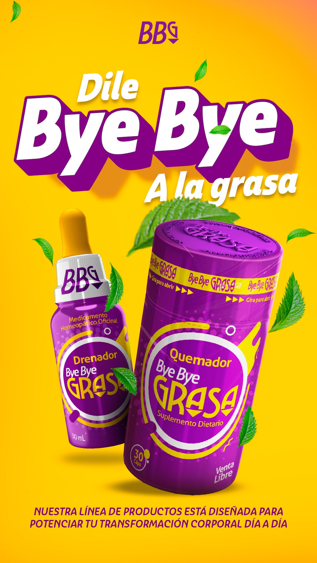 bye bye grasa quemador y drenador